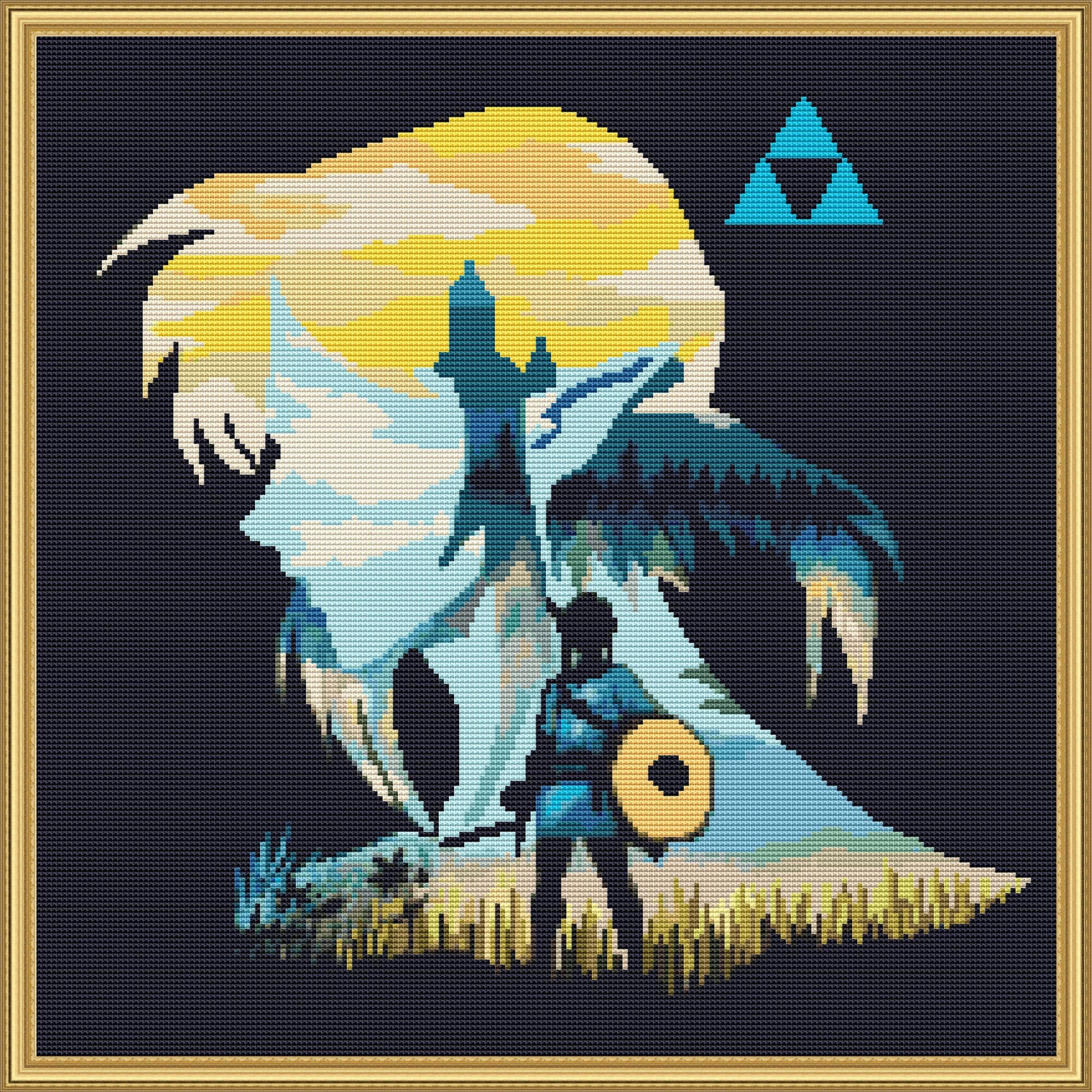 Zelda cross stitch patternlegend of zelda cross stitch Etsy
