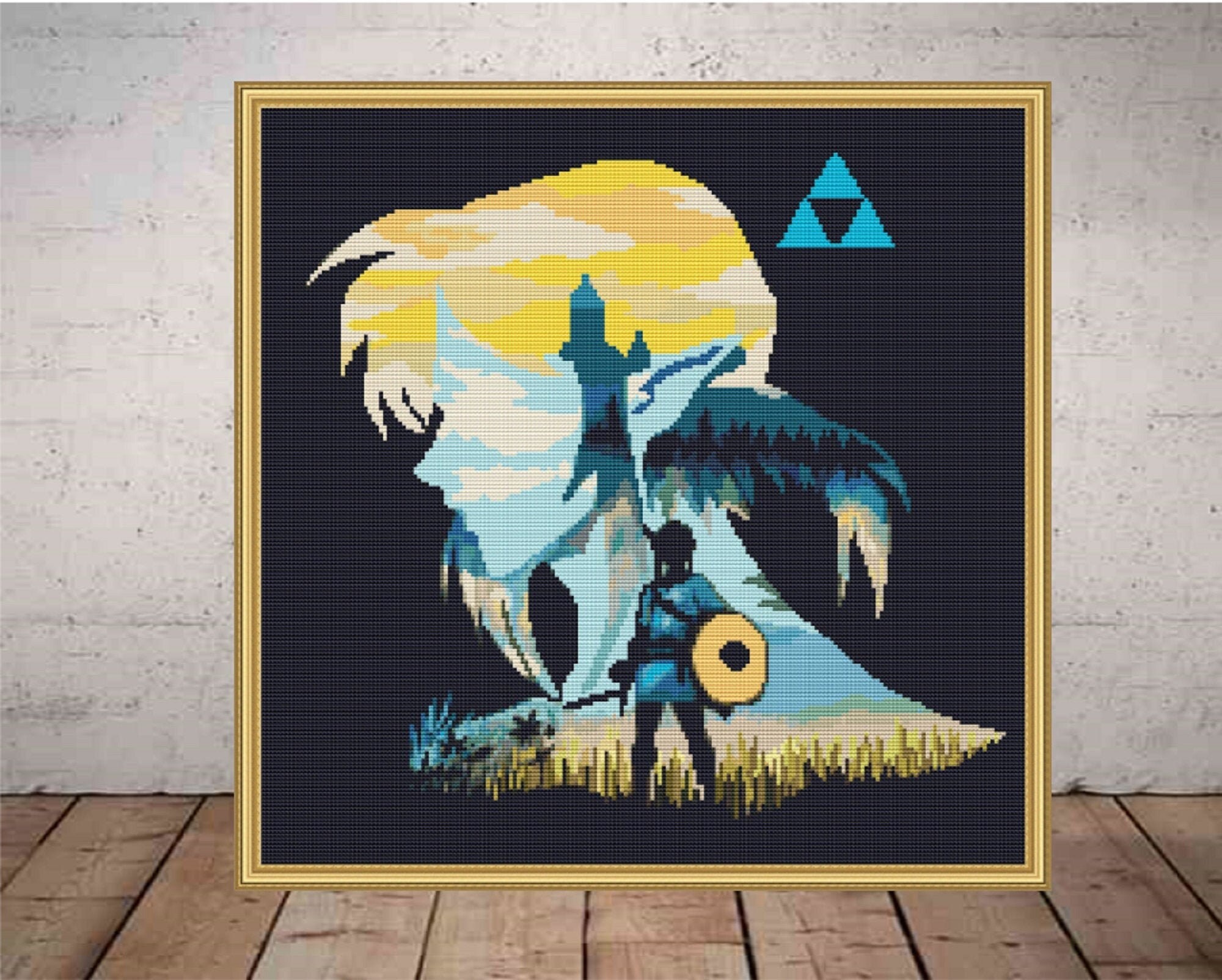 Zelda cross stitch patternlegend of zelda cross stitch Etsy