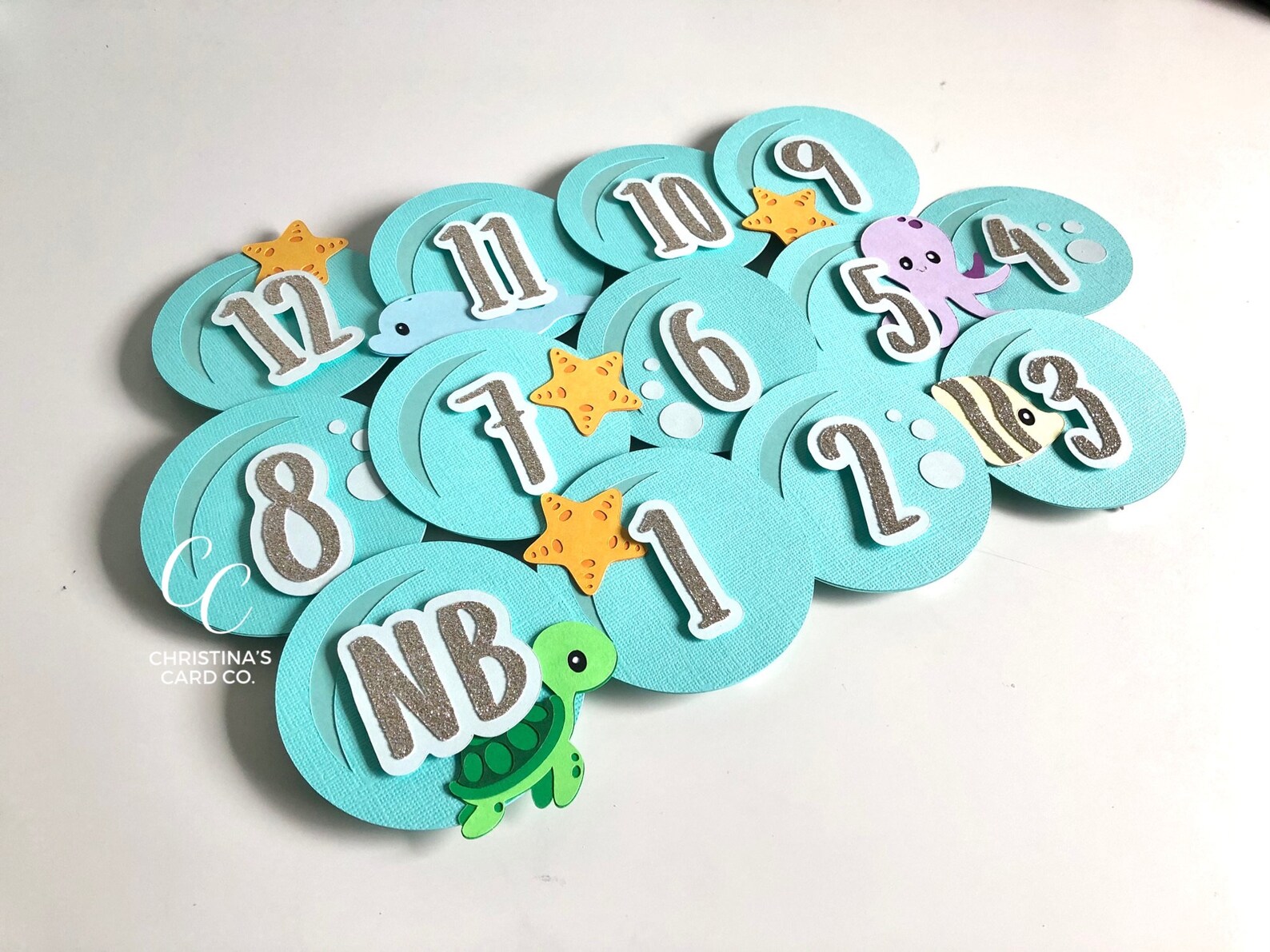 Under the Sea High Chair Banner Ocean Sea Aquatic Animal Etsy