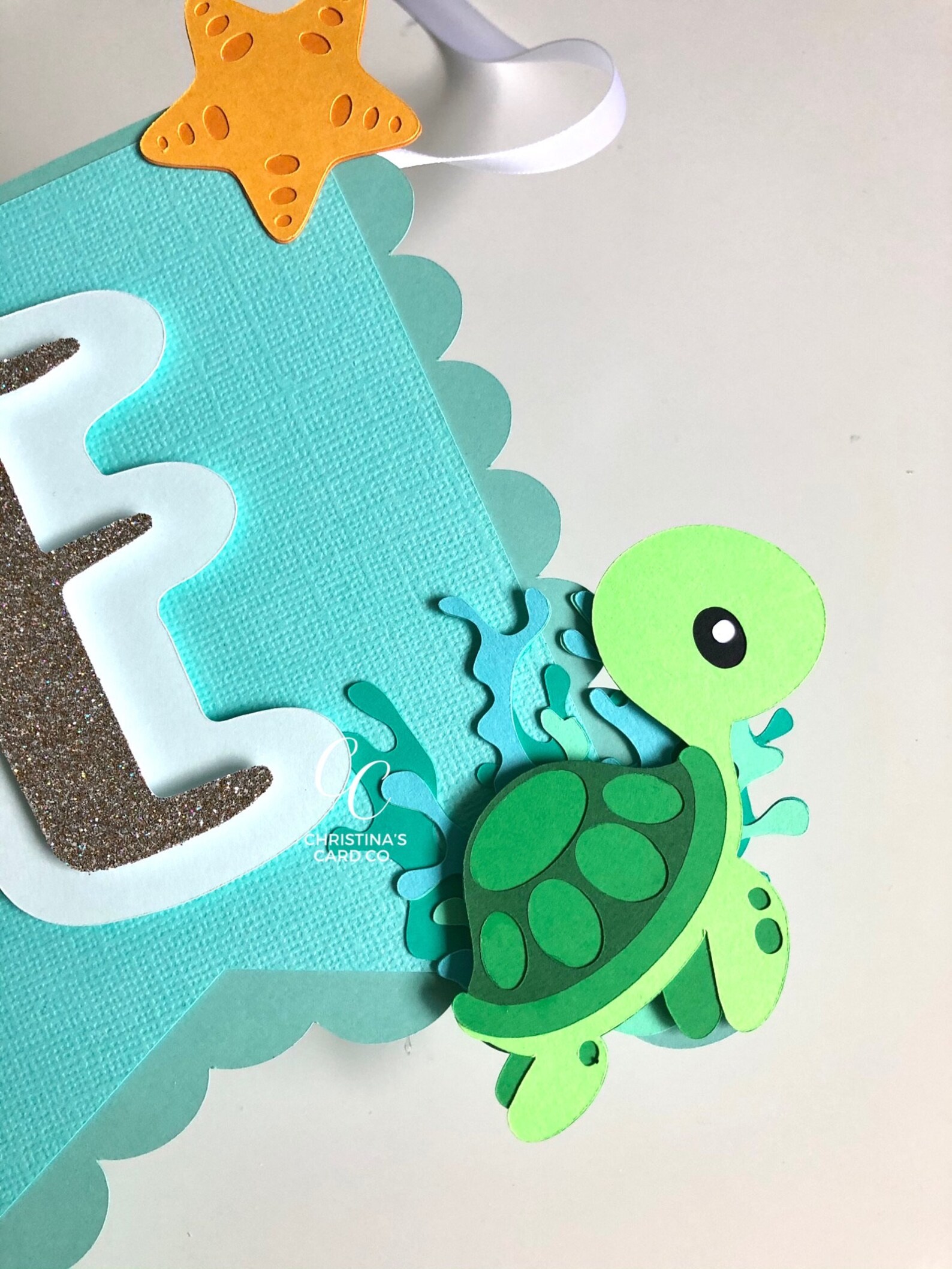 Under the Sea High Chair Banner Ocean Sea Aquatic Animal Etsy