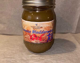 Seamoss Bladderwrack Gel (16oz), Seamoss Gel, Seamoss Bladderwrack Essential Minerals Gel, Seamoss Joint Support Gel, Seamoss Bladderwrack