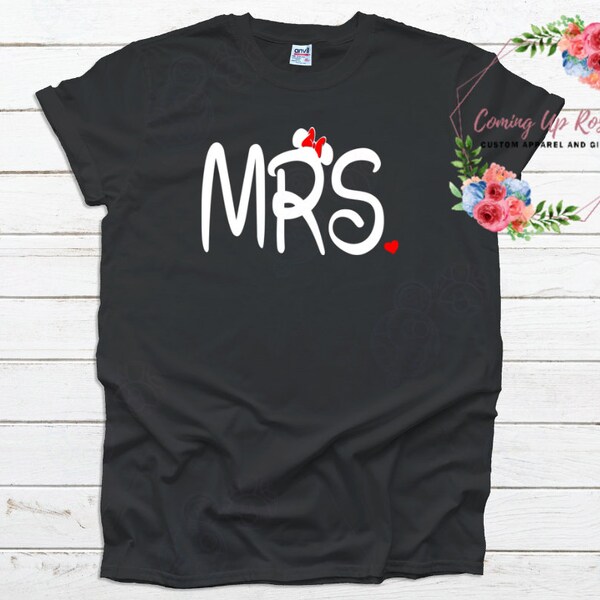 Custom Mr/Mrs  Shirt