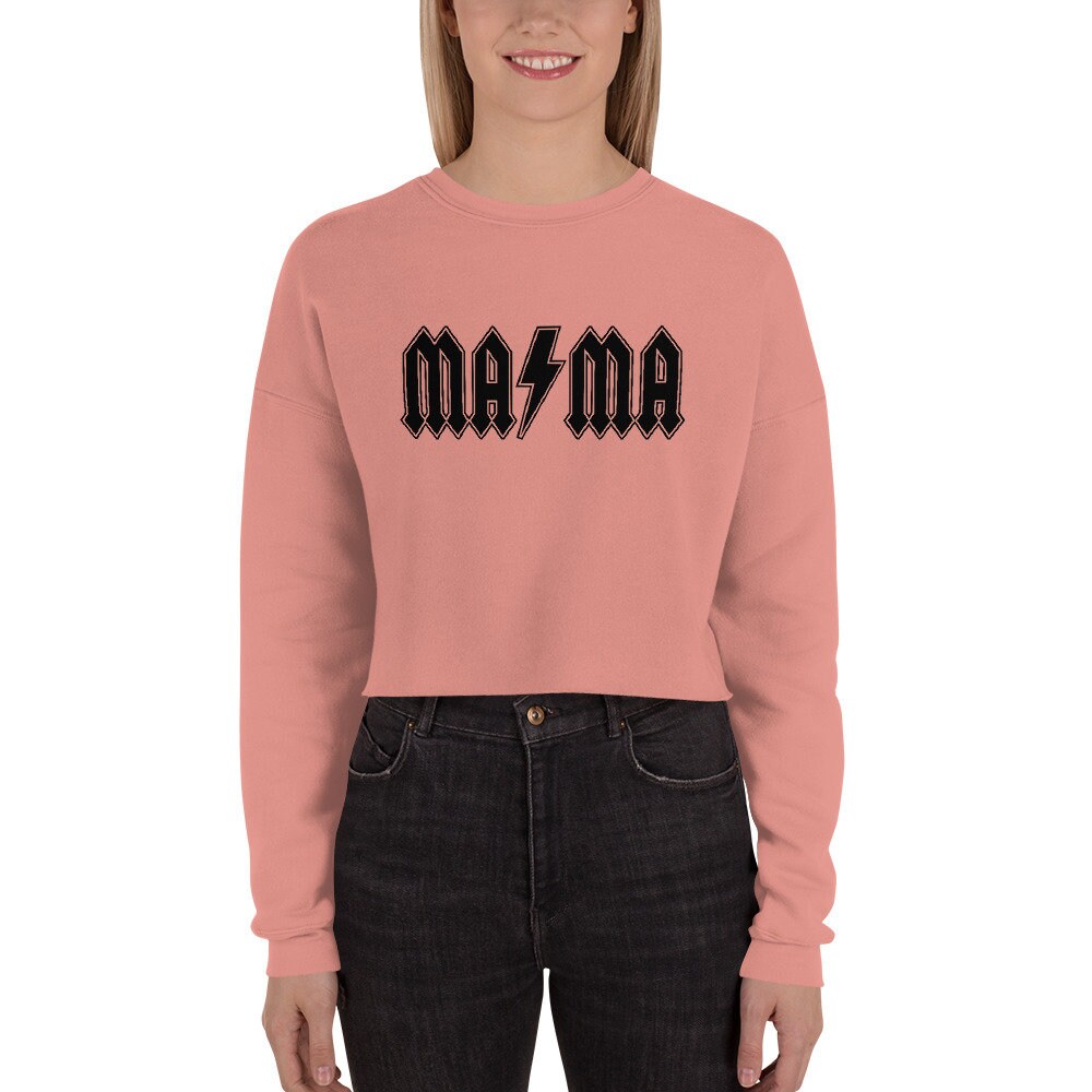 acdc cropped hoodie