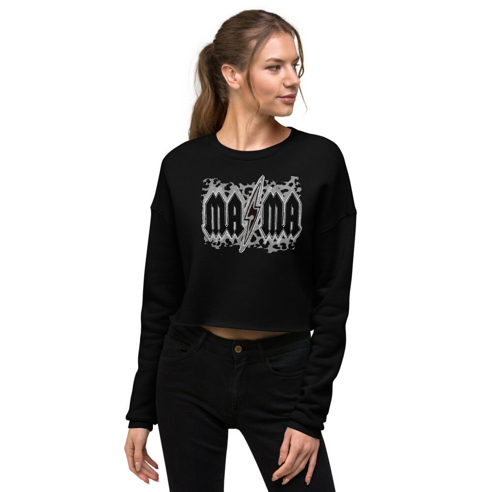 acdc cropped hoodie