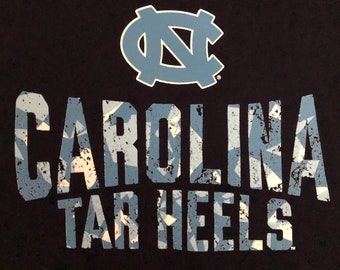 Carolina Tar Heels t-shirt pillow