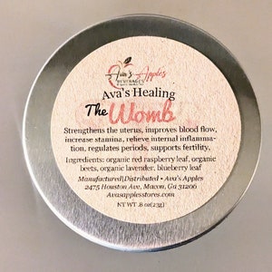 Ava's Healing "The Womb" Organic Herbal Tea