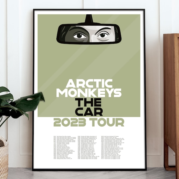 Arctic Monkeys The Car 2023 World Tour A2, A1