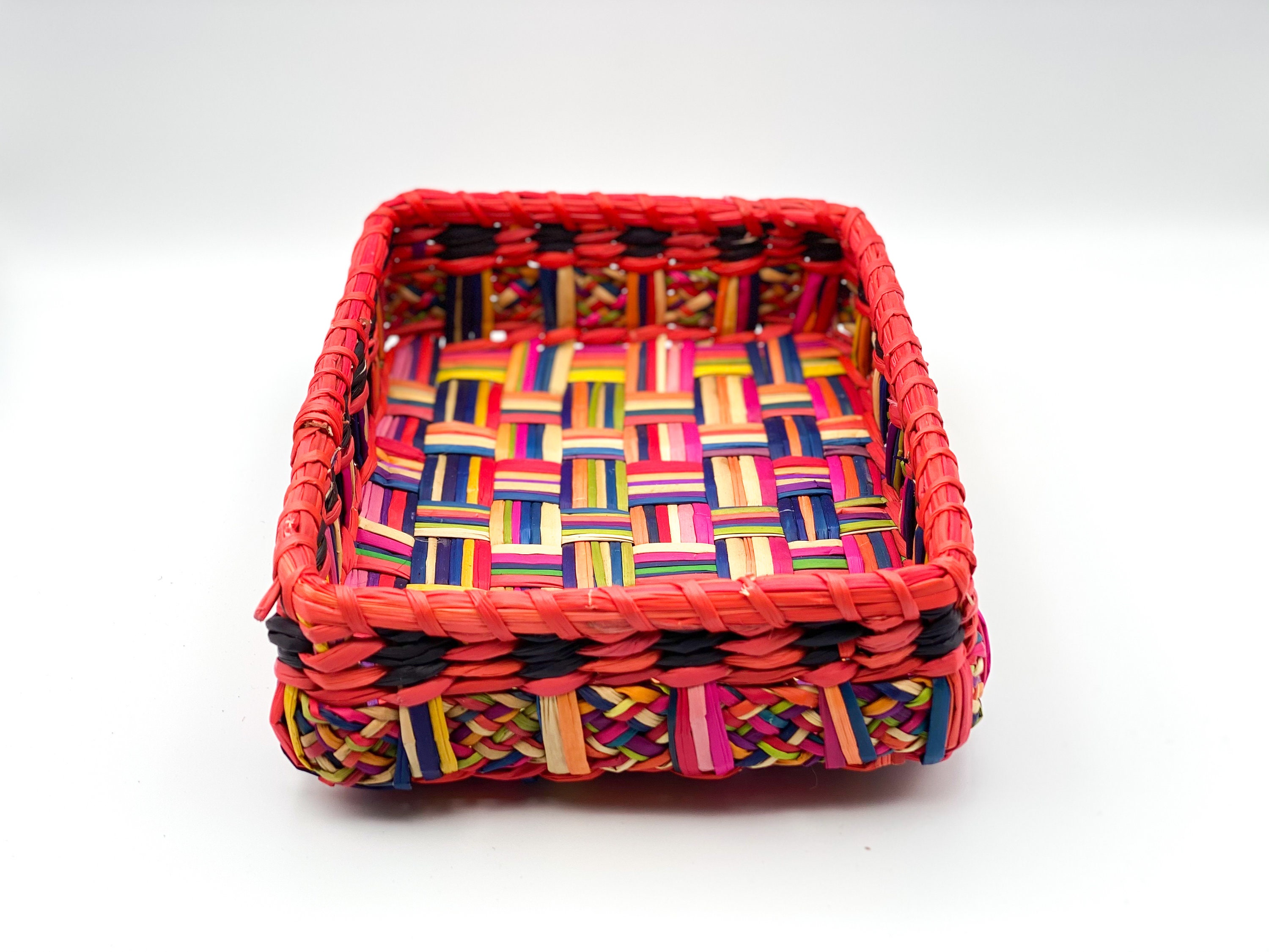 Handwoven Artisanal Peruvian Basket Etsy