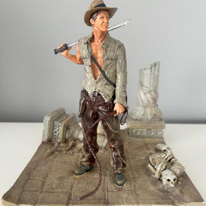 İndiana Jones - The Temple of Doom-figuur 3D-geprinte figuur