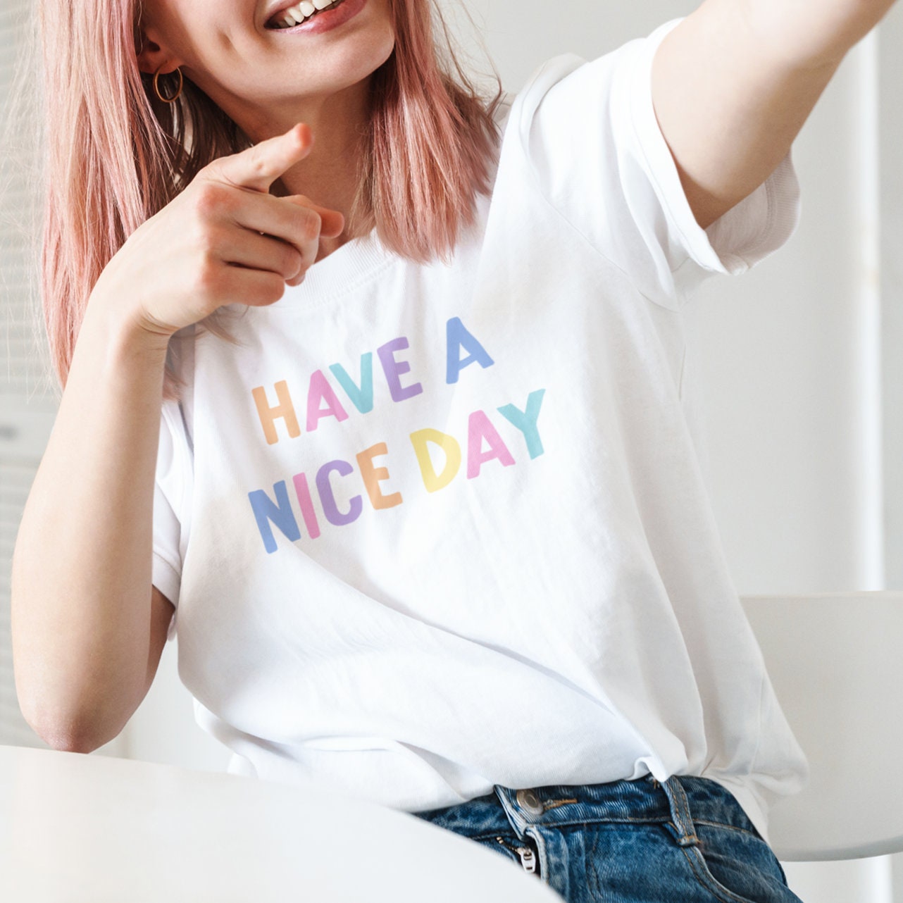 FR(13)NDS HAVE A NICEDAY パーカ
