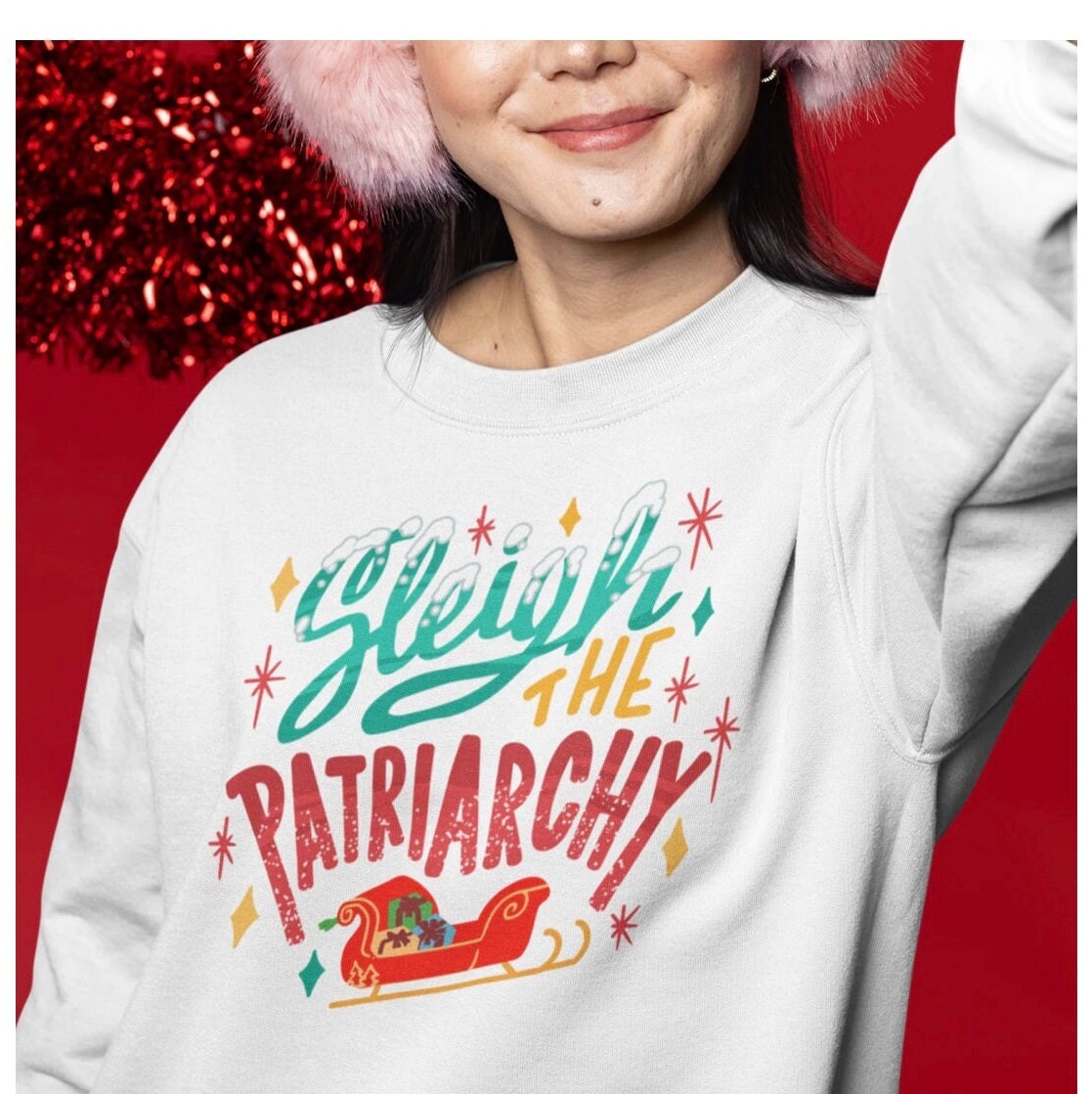 Feminist christmas jumper hotsell