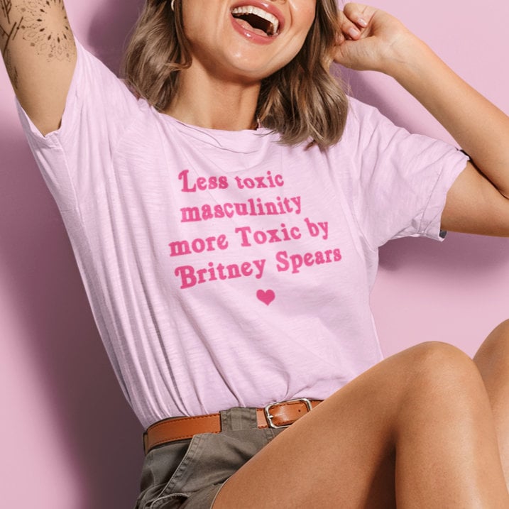 Discover Less toxic masculinity  more Toxic by Britney Spears t-shirt