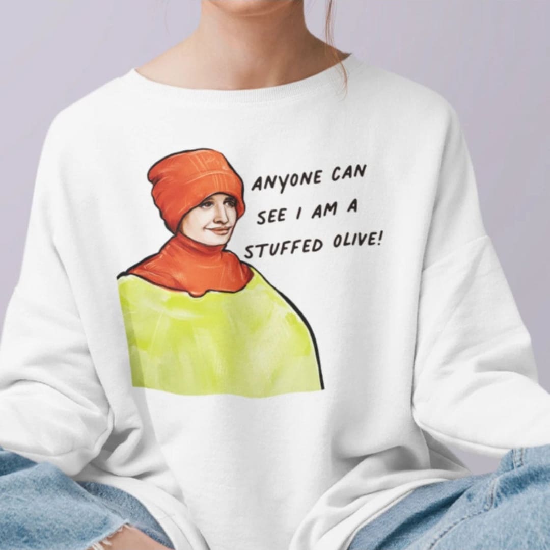 Stuffed Olive Jumper Angus Thongs and Perfect Snogging Etsy