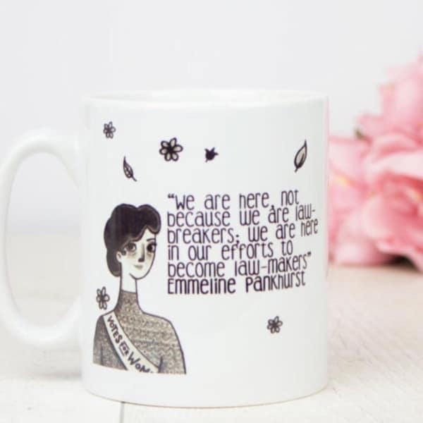 Emmeline Pankhurst mug