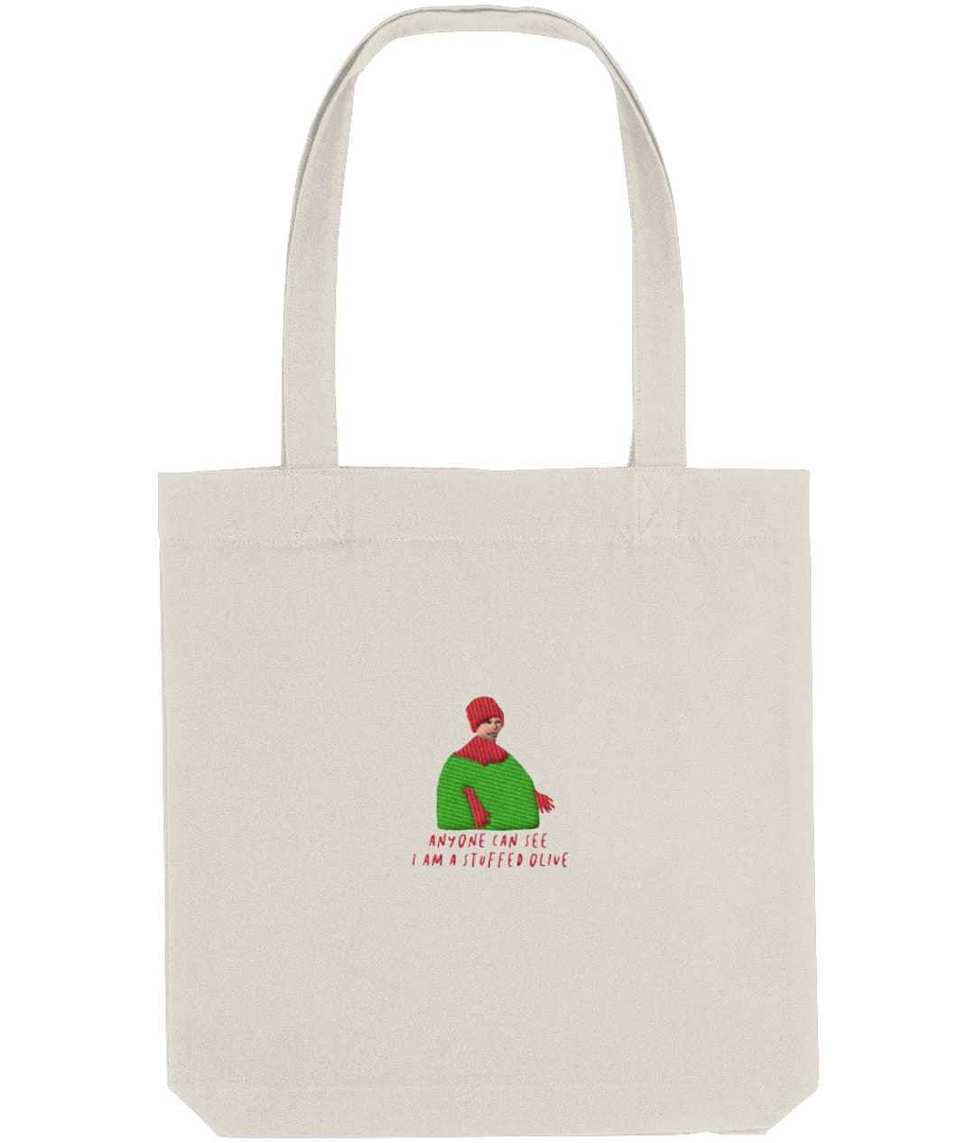 Angus Thongs Stuffed Olive Inspired Tote Bag, Angus Thongs and Perfect