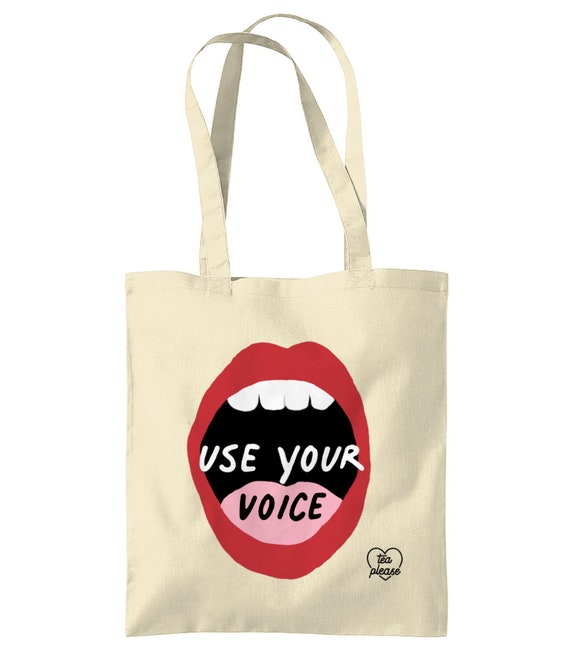 Be a Voice Not an Echo Tote Bag – ALLDAY US