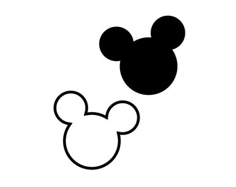 Mickey Mouse Symbol Etsy