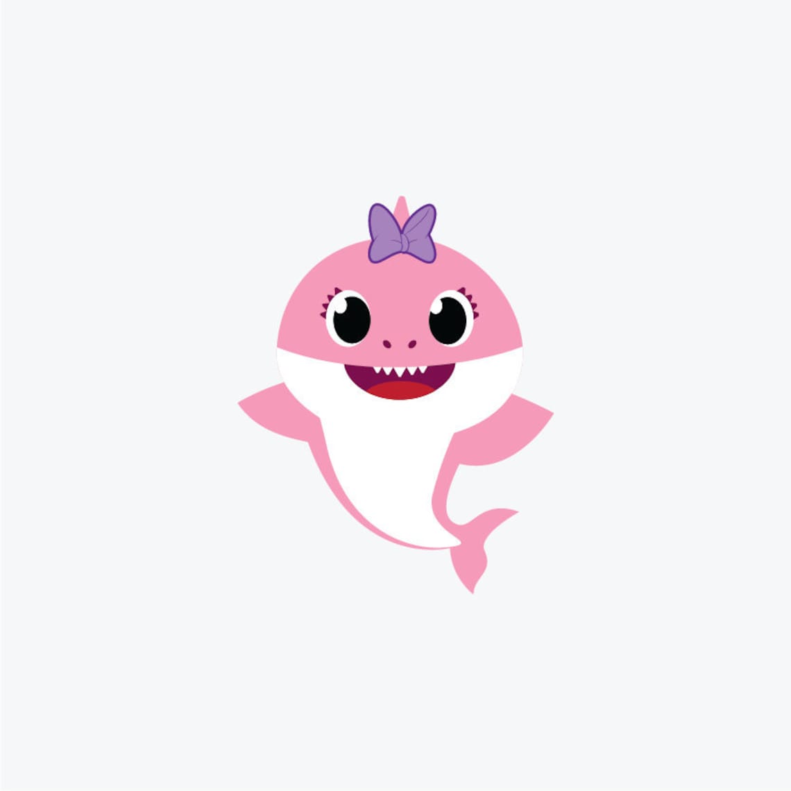 Baby Sister Pink Shark Svg For Cricut And Silhouette Instant DEC
