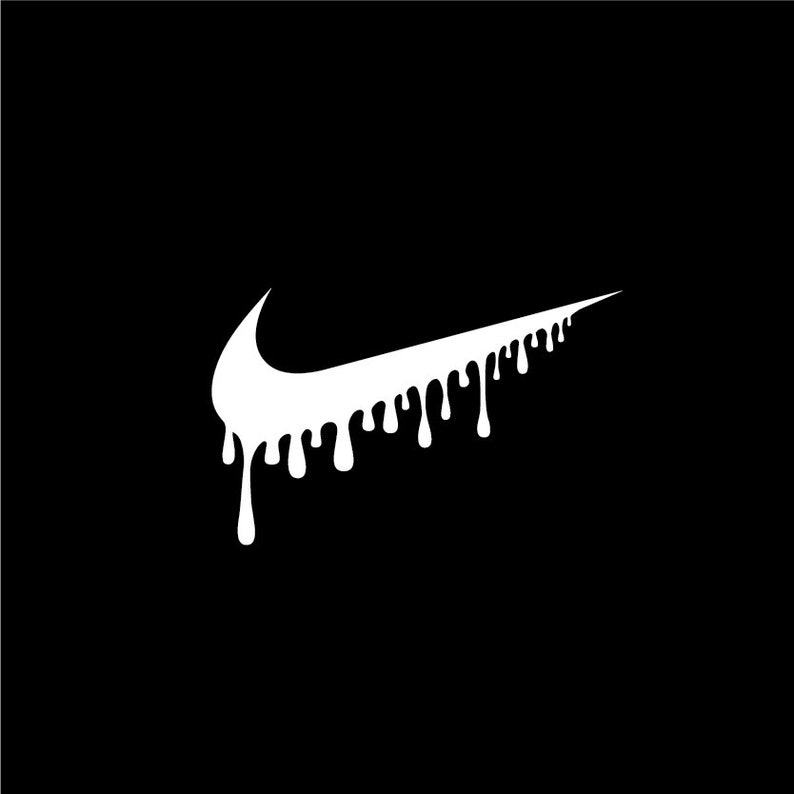 Nike drip svg png vector for cricut and silhouette | Etsy
