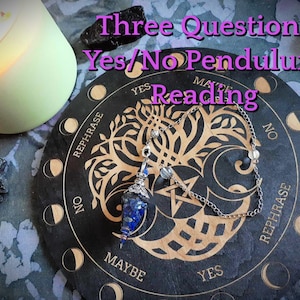 Pendulum Reading - YES/NO, Three Questions