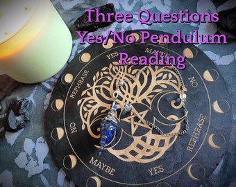 Pendulum Reading - YES/NO, Three Questions