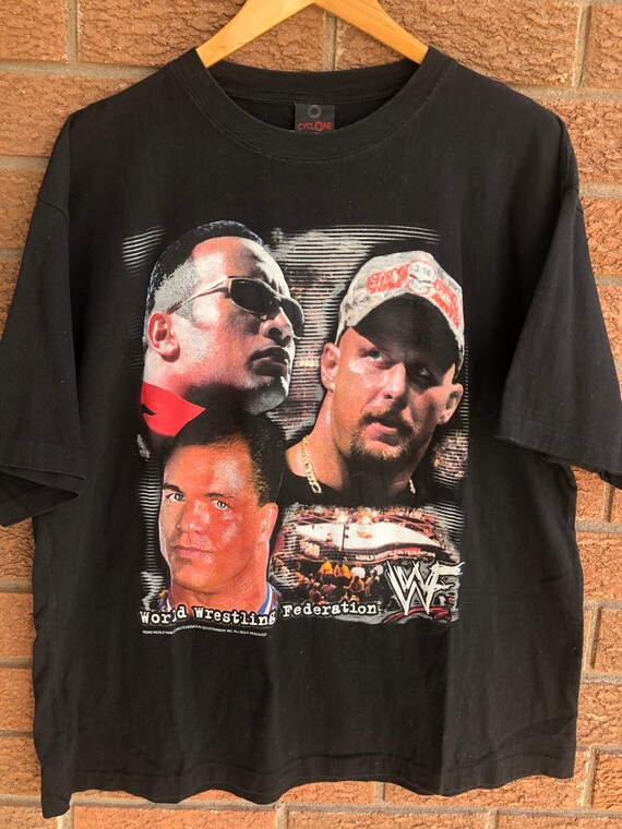 Vintage 02 WWF Wrestling T-shirt