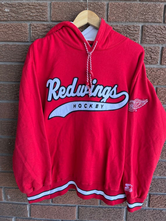 Detroit Red Wings Hoodie, Red Wings Sweatshirts, Red Wings Fleece