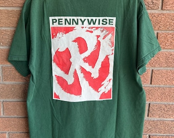 Vintage Pennywise 1994 Band T-shirt - Etsy
