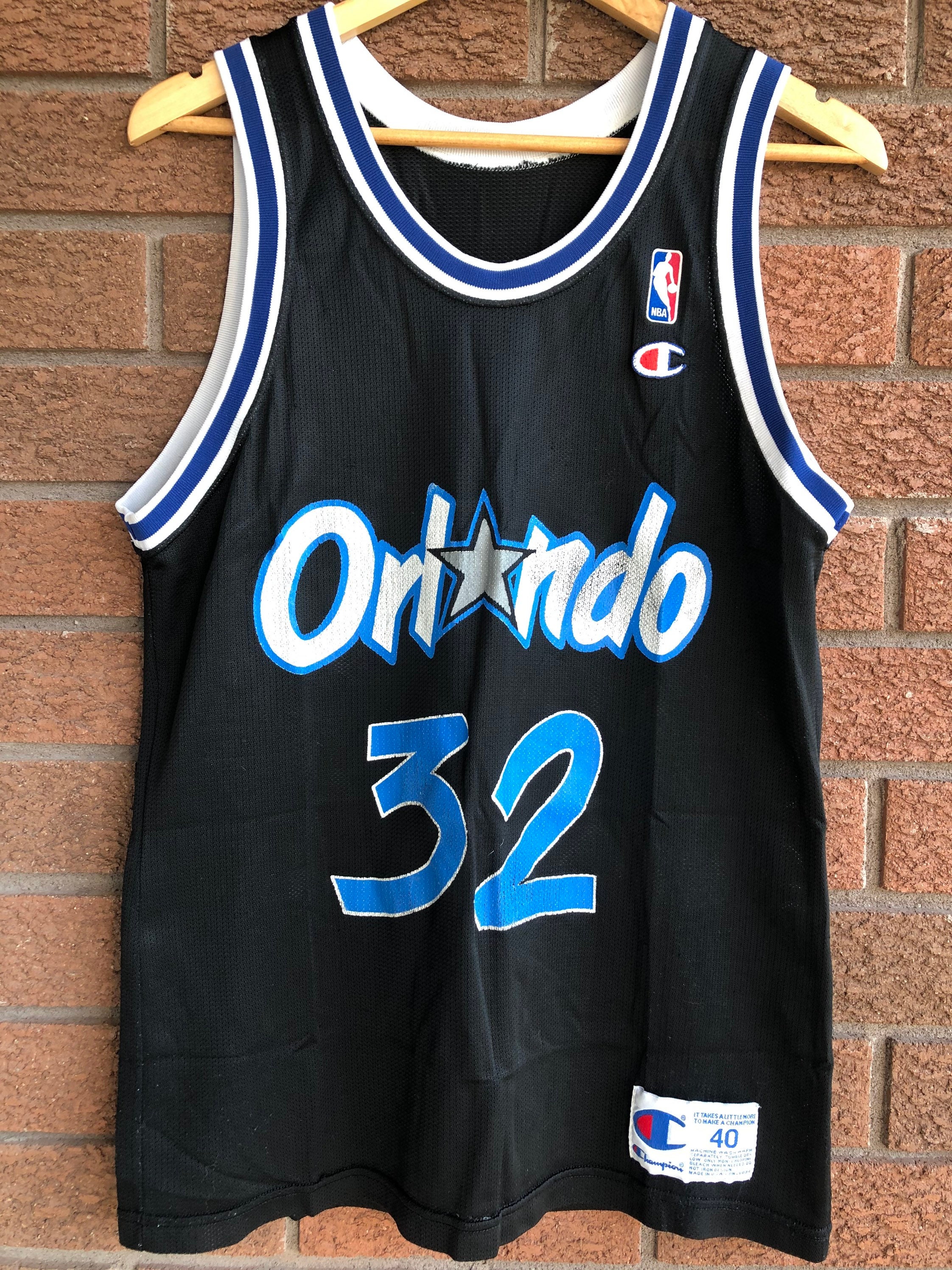 Vintage Shaquille Oneal Orlando Magic Champion Jersey 