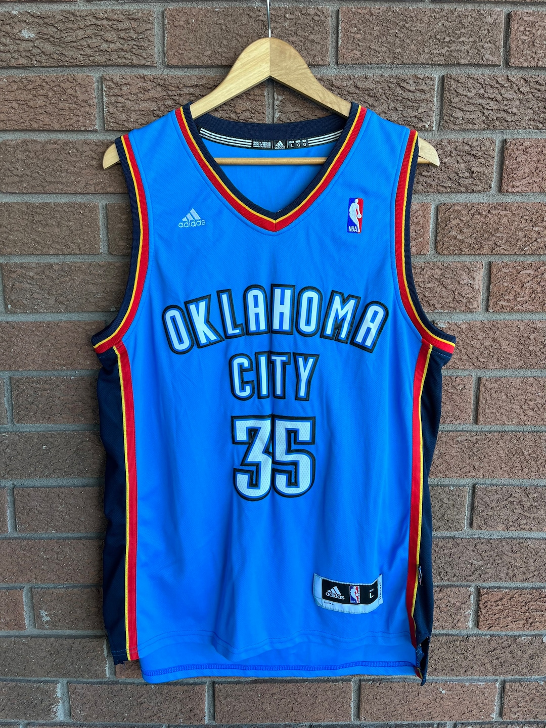705Vintage Kevin Durant Oklahoma City Thunder NBA Jersey