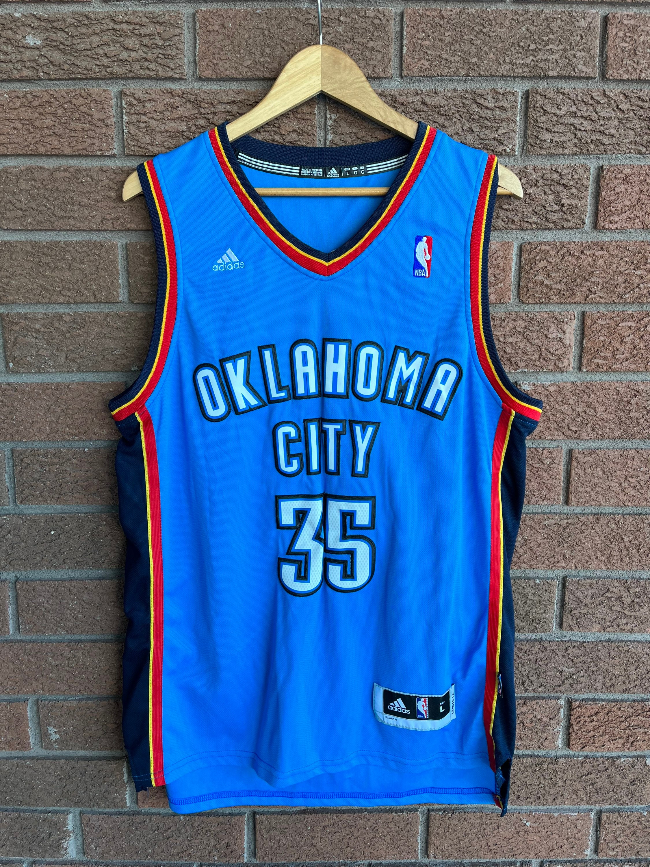 Kevin Durant on his Thunder jersey No. 35: 'That thing's going to