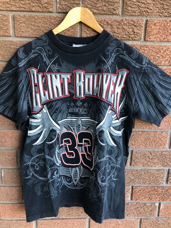 Vintage Clint Bowyer Cheerios Nascar Racing T-shir
