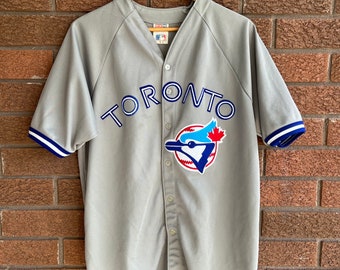 Vintage Toronto Blue Jays Roger Clemens #21 Baseball Mitchell & Ness  Jersey Sz48