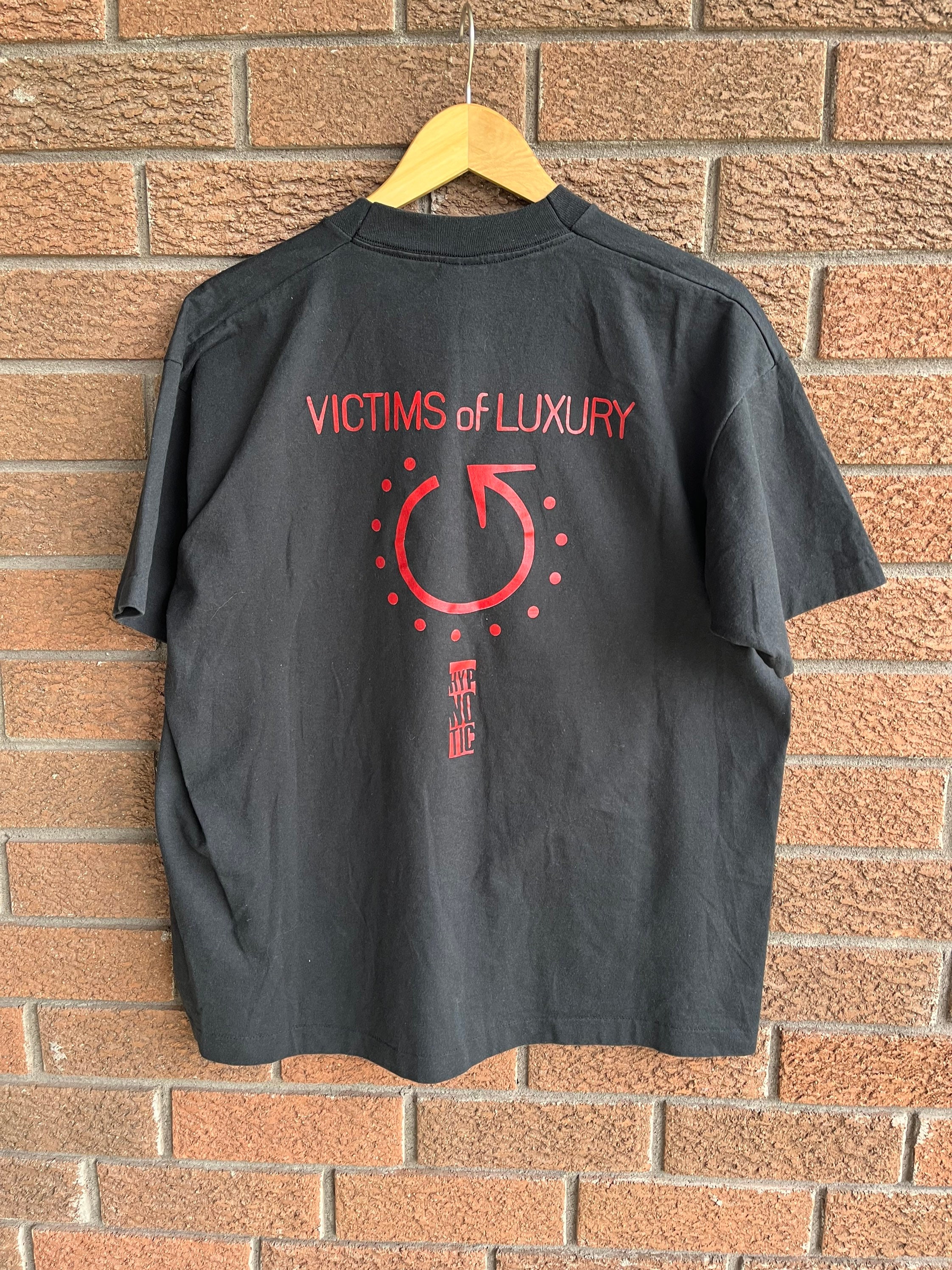 Vintage Victims of Luxury 90's Band T-shirt - Etsy Vintage Victims of Luxury 90's Band T-shirt - Etsy