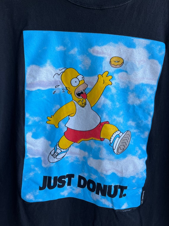 Vintage Air Homer Just Donut Simpsons T-shirt - Etsy