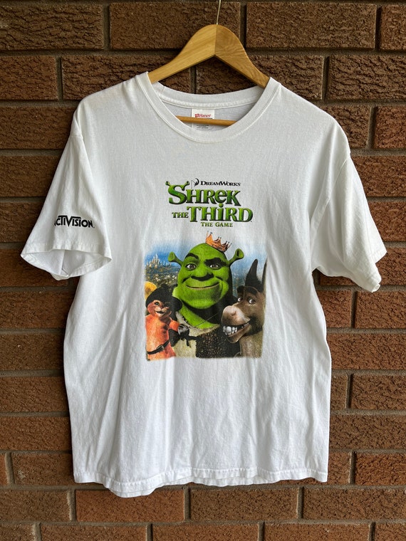 Vintage Shrek The Third Video Game T-shirt