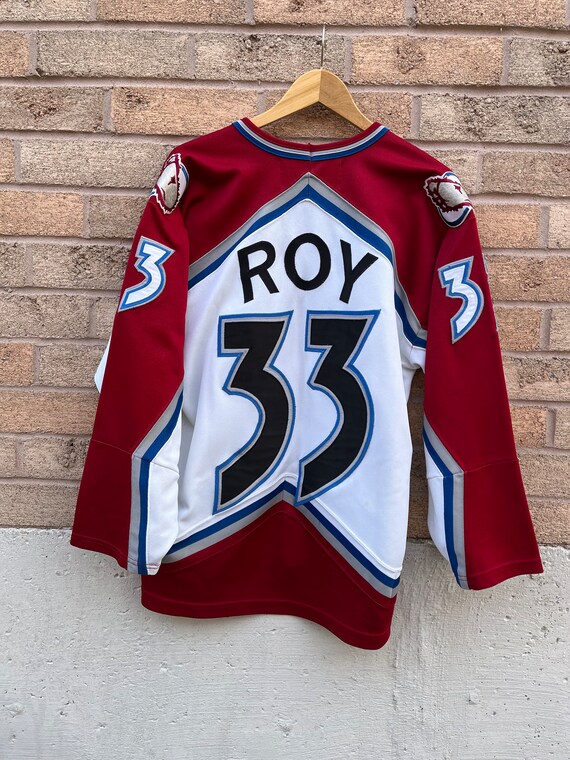 Vintage Patrick Roy Colorado Avalanche NHL Jersey - image 3