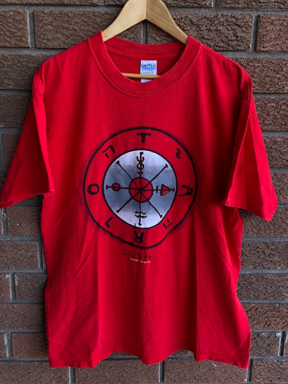 2002 Rush Vapor Trails Tour T-shirt