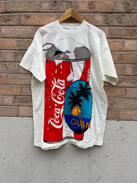 Vintage Coca Cola Guam T-shirt - image 1