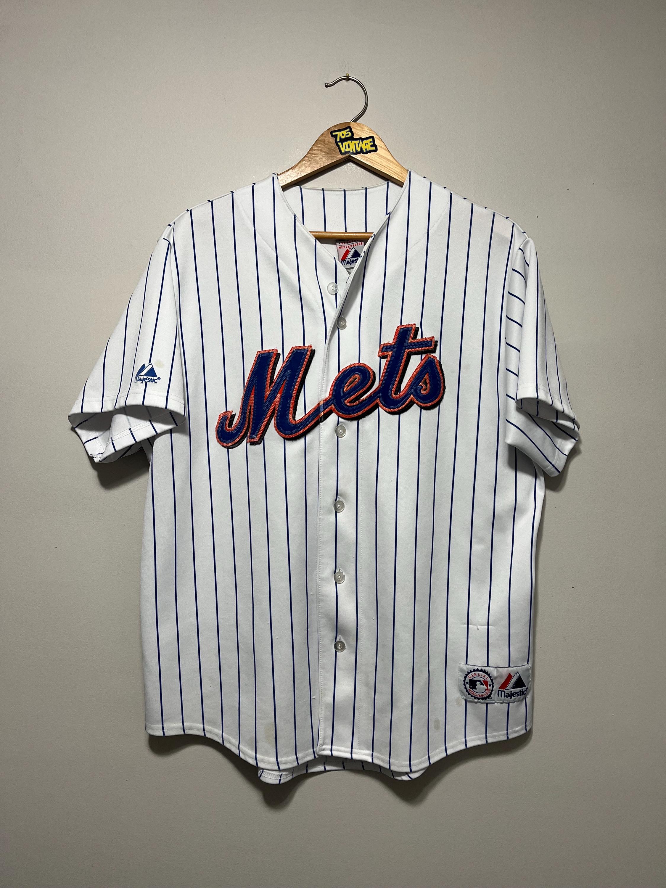Vintage New York Mets MLB Majestic Jersey - Etsy