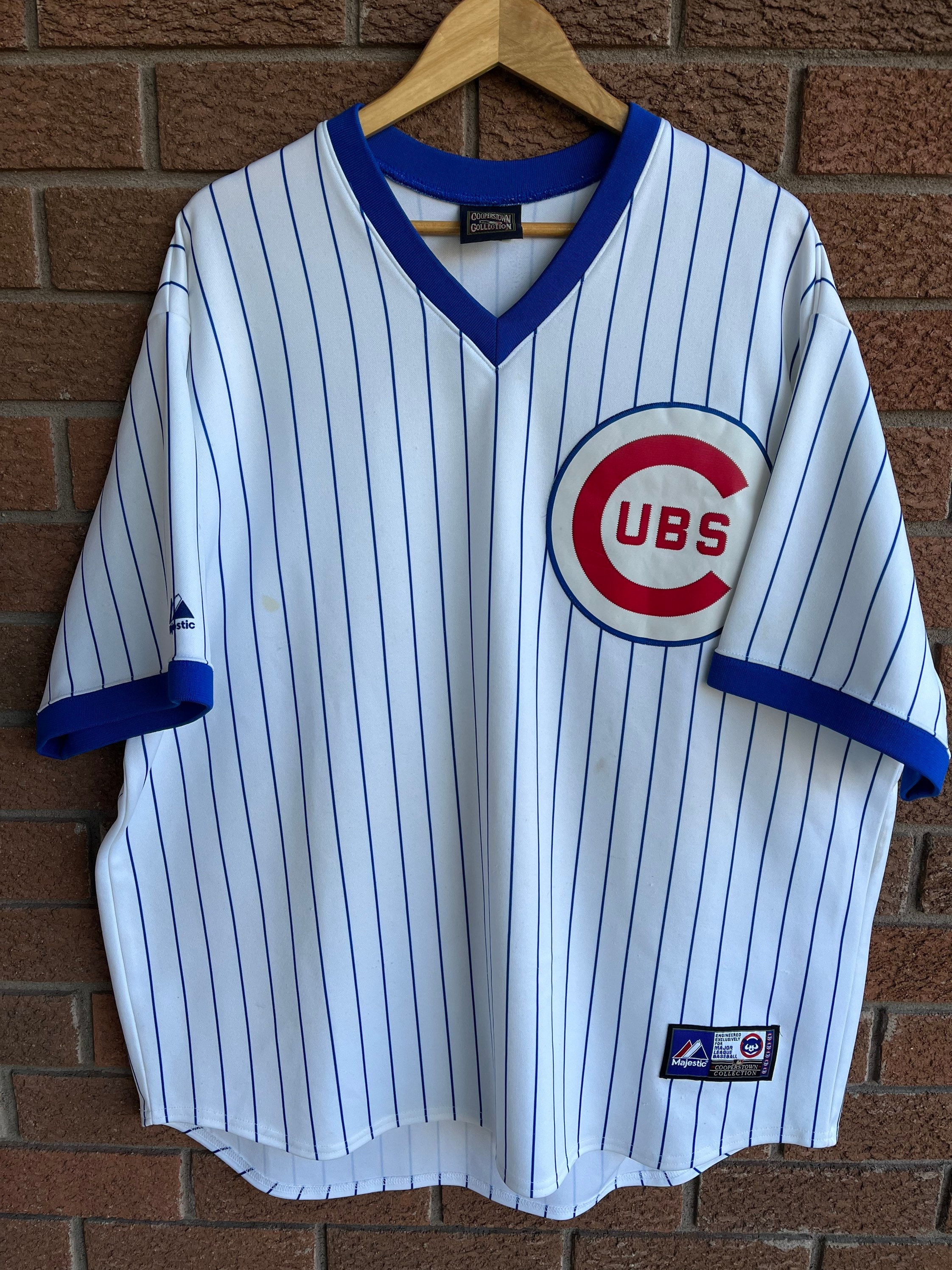 Chicago Cubs Cooperstown Collection Nike Replica MLB Pinstripe