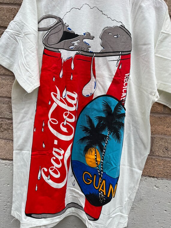 Vintage Coca Cola Guam T-shirt - image 2