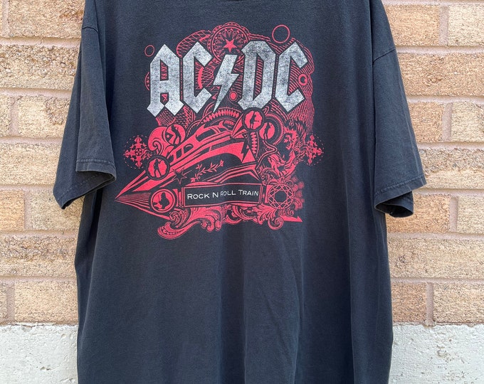 Vintage AC/DC Tour T-shirt - Etsy