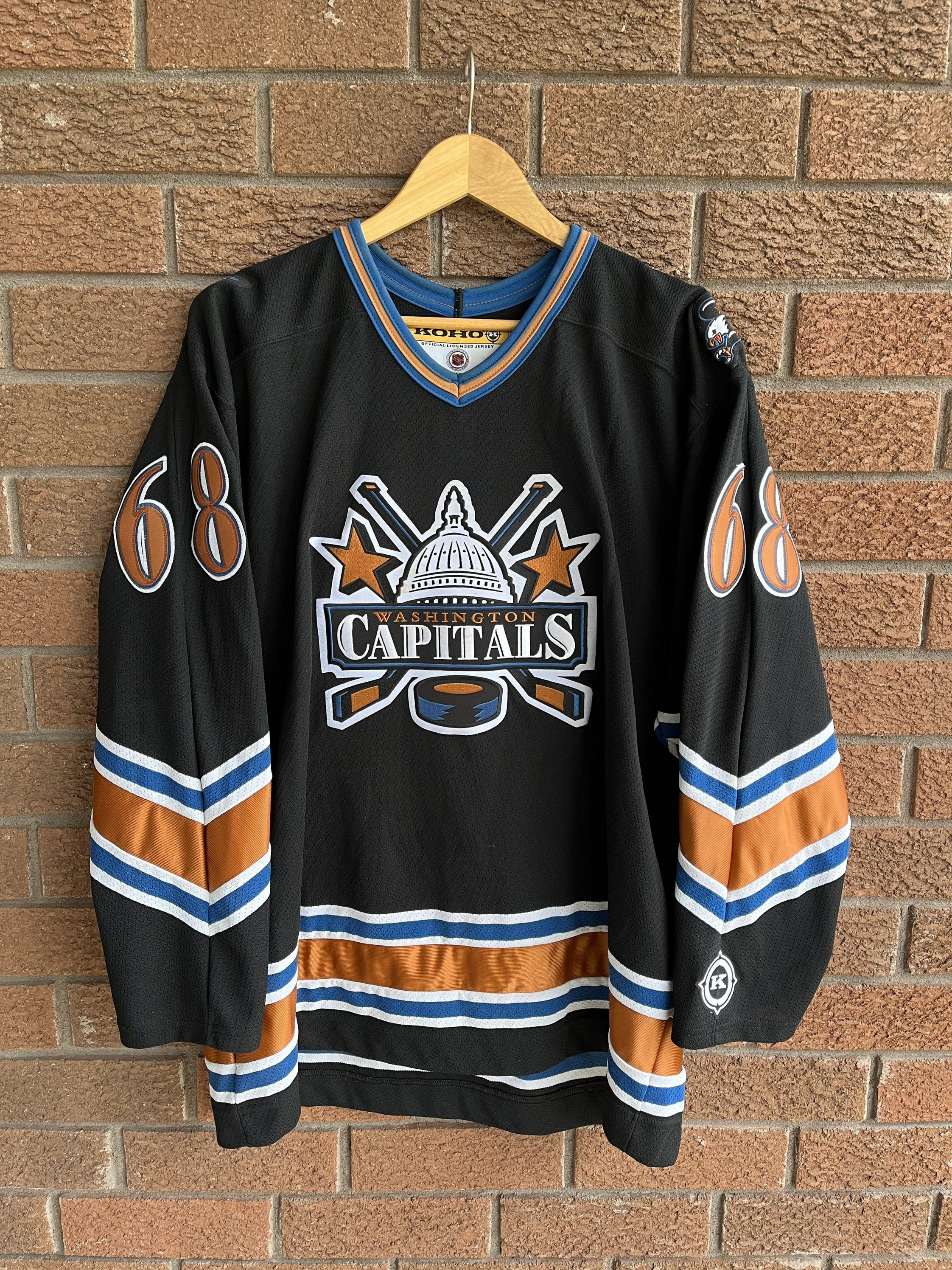 Vintage Starter NHL Washington Capitals Hockey Jersey