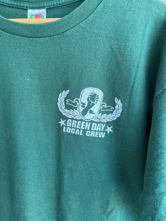 Vintage Green Day Local Work Crew Tshirt Gem