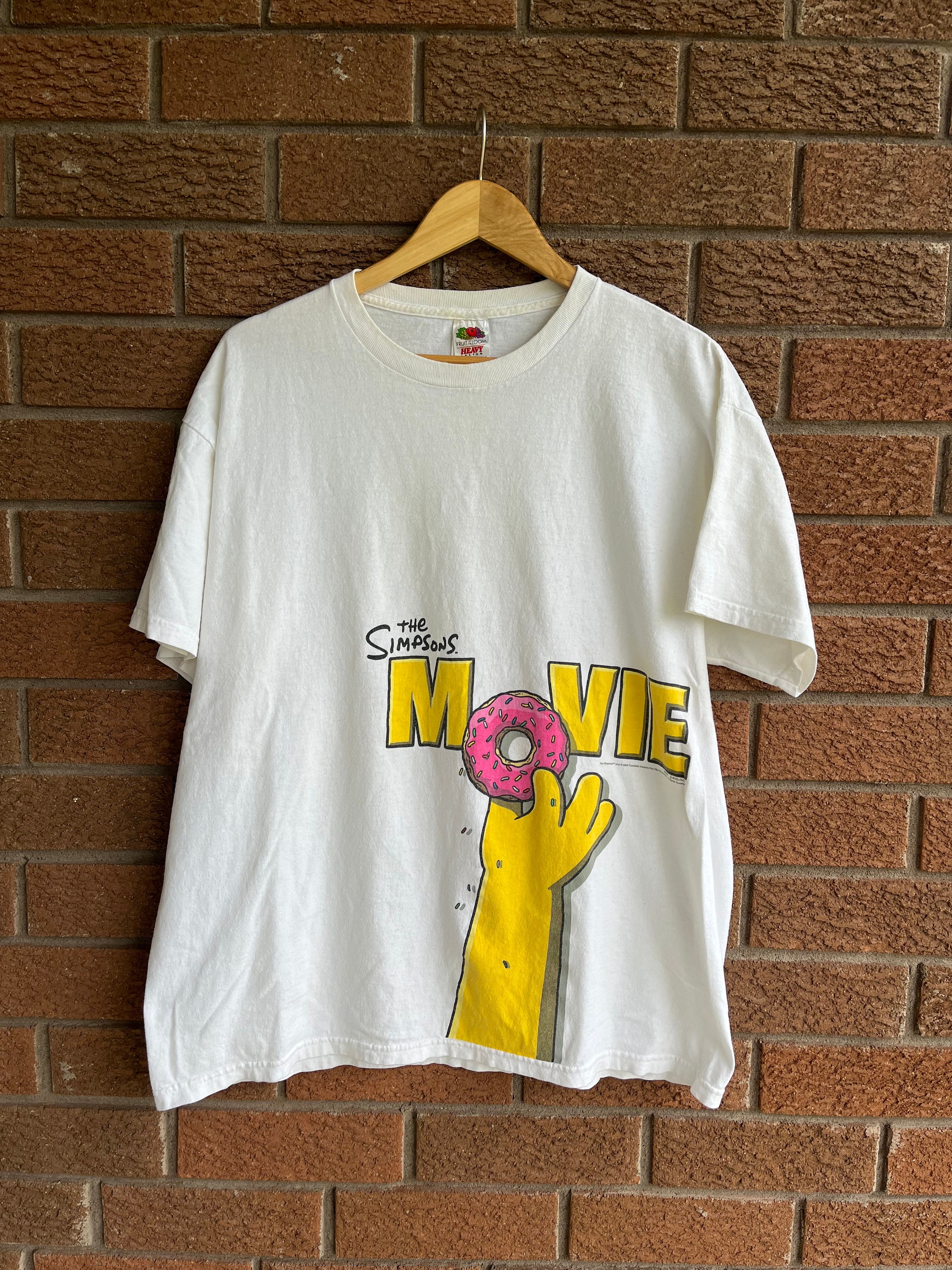 Vintage the Simpsons Movie Promo T-shirt - Etsy