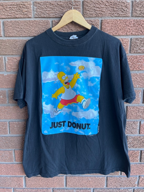 Vintage Air Homer Just Donut Simpsons T-shirt - Etsy