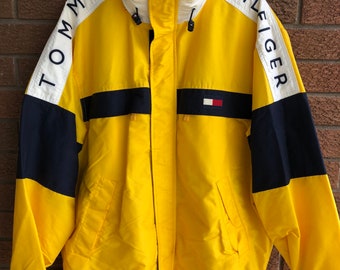 hilfiger yellow jacket