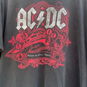 Vintage AC/DC Tour T-shirt - Etsy