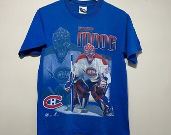 Vintage Andy Moog Montreal Canadiens NHL T-shirt
